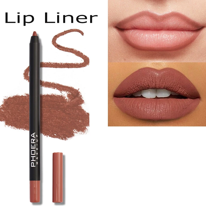 phoera colors lip liner matte waterproof