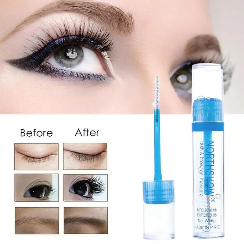 transparent waterproof makeup eyelash long curling